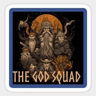 The God Squad Norse Mythology Asgardians Sticker